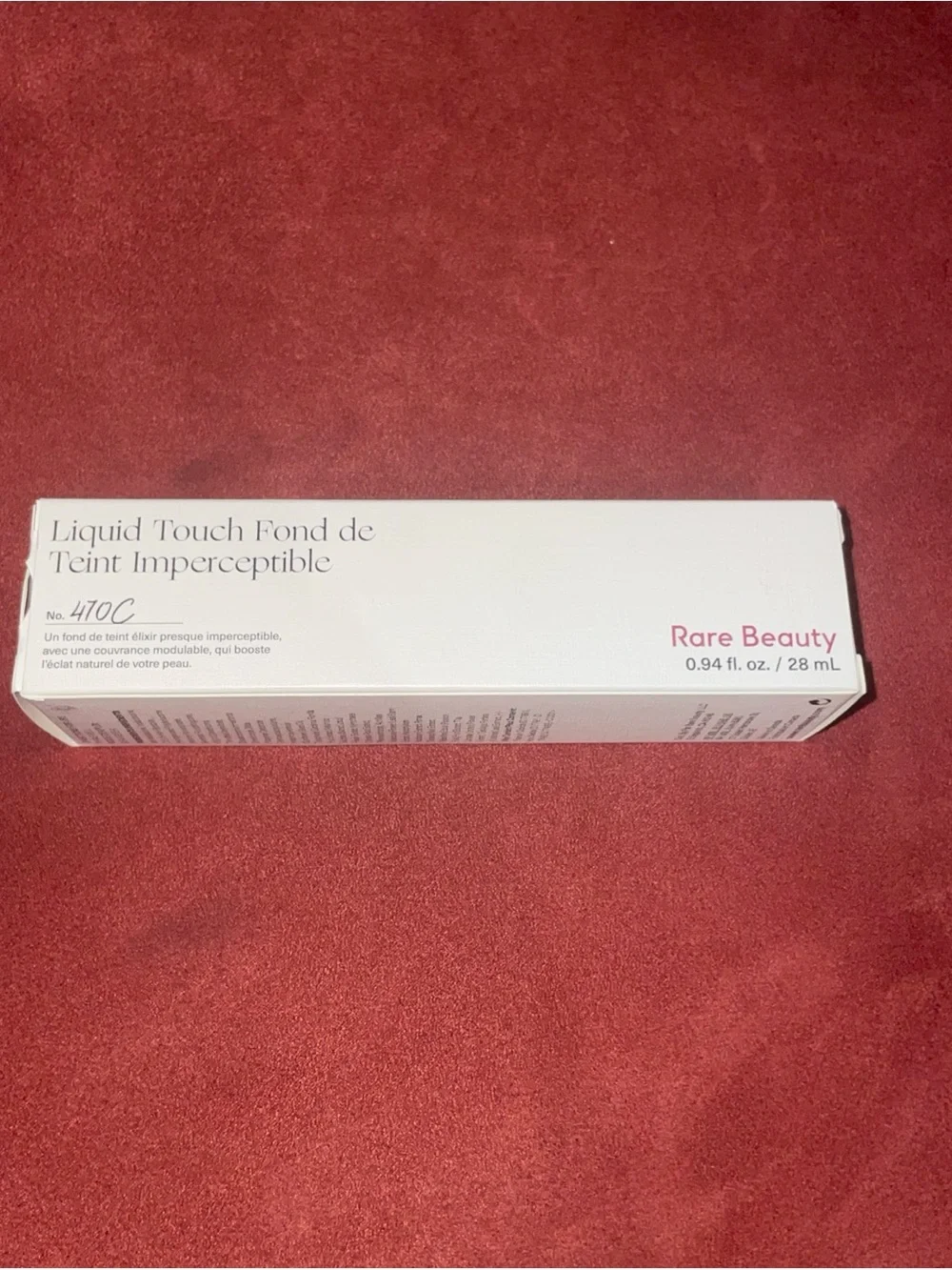 NEW Rare Beauty Liquid Touch Weightless Foundation 470C 0.94 oz Authentic Sealed